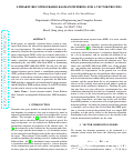 Cover page: LINEARLY RECONFIGURABLE KALMAN FILTERING FOR A VECTOR PROCESS