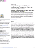 Cover page: Estrogenic activity, race/ethnicity, and Indigenous American ancestry among San Francisco Bay Area women