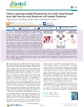 Cover page: Fitness Landscape-Guided Engineering of Locally Supercharged Virus-like Particles with Enhanced Cell Uptake Properties