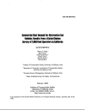 Cover page: Commercial Fleet Demand for Alternative-Fuel Vehicles: Results From a Stated-Choices Survey of 2,000 Fleet Operators in California