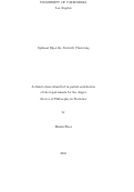 Cover page: Optimal bipartite network clustering