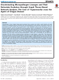 Cover page: Discriminating Micropathogen Lineages and Their Reticulate Evolution through Graph Theory-Based Network Analysis: The Case of Trypanosoma cruzi, the Agent of Chagas Disease