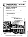 Cover page: DYNAMICAL AND APPROXIMATE LEED THEORIES APPLIED TO LAYERS OF LARGE MOLECULES