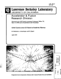 Cover page: Orbit Control at the ALS Based Sensitivity Matrices