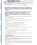 Cover page: High incidence of tuberculosis in the first year of antiretroviral therapy in the Botswana National antiretroviral therapy programme between 2011 and 2015.