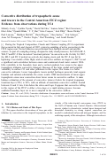 Cover page: Convective distribution of tropospheric ozone and tracers in the Central American ITCZ region: Evidence from observations during TC4