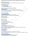 Cover page: Radiology Department Preparedness for COVID-19: Radiology Scientific Expert Panel