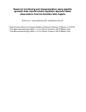 Cover page: Reservoir monitoring and characterization using satellite geodetic data: Interferometric Synthetic Aperture Radar observations from the Krechba field, Algeria