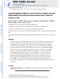 Cover page: Acyldepsipeptide Antibiotics and a Bioactive Fragment Thereof Differentially Perturb Mycobacterium tuberculosis ClpXP1P2 Activity in Vitro