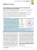 Cover page: Direct Mutagenesis of Thousands of Genomic Targets Using Microarray-Derived Oligonucleotides