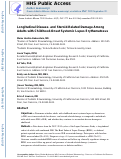 Cover page: Longitudinal disease- and steroid-related damage among adults with childhood-onset systemic lupus erythematosus