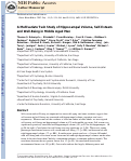 Cover page: A multivariate twin study of hippocampal volume, self‐esteem and well‐being in middle‐aged men