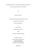 Cover page: The Battleground State: Conceptualizing Geographic Contestation in American Presidential Elections, 1960-2004