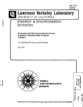 Cover page: Evaluation of Public Service Electric &amp; Gas Company's Standard Offer Program. Volume II - Appendices