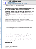 Cover page: Cloning and Expression of Recombinant Chondroitinase ACII and Its Comparison to the Arthrobacter aurescens Enzyme.