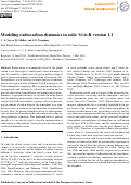 Cover page: Modeling radiocarbon dynamics in soils: SoilR version 1.1