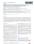 Cover page: Endoglin Is Essential for the Maintenance of Self-Renewal and Chemoresistance in Renal Cancer Stem Cells