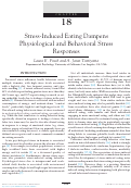 Cover page: Stress-Induced Eating Dampens Physiological and Behavioral Stress Responses