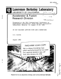 Cover page: 20 TeV COLLIDER LATTICES WITH LOW- B INSERTIONS