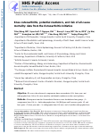 Cover page: Knee Osteoarthritis, Potential Mediators, and Risk of All-Cause Mortality: Data From the Osteoarthritis Initiative.