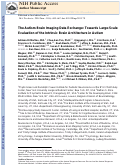 Cover page: The autism brain imaging data exchange: towards a large-scale evaluation of the intrinsic brain architecture in autism
