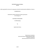 Cover page: Delivering Health: In Search of an Appropriate Model for Institutionalized Midwifery in Mexico