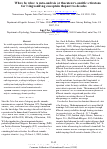 Cover page: Where for what: A meta-analysis for the category-specific activationsfor living/nonliving concepts in the past two decades