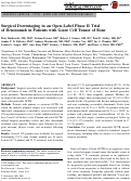 Cover page: Surgical Downstaging in an Open-Label Phase II Trial of Denosumab in Patients with Giant Cell Tumor of Bone