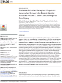 Cover page: Protease-Activated Receptor-1 Supports Locomotor Recovery by Biased Agonist Activated Protein C after Contusive Spinal Cord Injury