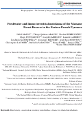 Cover page: Freshwater and limno-terrestrial meiofauna of the Massane Forest Reserve in the Eastern French Pyrenees