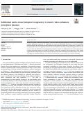 Cover page: Subliminal audio-visual temporal congruency in music videos enhances perceptual pleasure