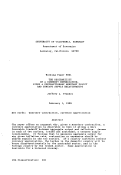 Cover page: The Desirability of a Currency Depreciation, Given a Contradictory Monetary Policy and the Concave Supply Relationships