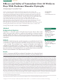 Cover page: Efficacy and Safety of Vamorolone Over 48 Weeks in Boys With Duchenne Muscular Dystrophy: A Randomized Controlled Trial.