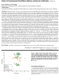 Cover page: Diets of Commensal Roof Rats (Rattus rattus) in California  (Abstract)