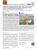 Cover page: Competition between Dissolved Organic Matter and Freshwater Plankton Control Methylmercury Isotope Fractionation during Uptake and Photochemical Demethylation.