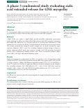 Cover page: A phase 3 randomized study evaluating sialic acid extended-release for GNE myopathy