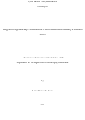 Cover page: Gangs and College Knowledge: An Examination of Latino Male Students Attending an Alternative School