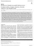 Cover page: Predictors of change in suicidal ideation across treatment phases of major depressive disorder: analysis of the STAR*D data