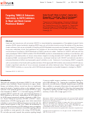 Cover page: Targeting TORC1/2 Enhances Sensitivity to EGFR Inhibitors in Head and Neck Cancer Preclinical Models