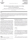 Cover page: Oleoylethanolamide inhibits food intake in free-feeding rats after oral administration