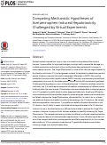 Cover page: Competing Mechanistic Hypotheses of Acetaminophen-Induced Hepatotoxicity Challenged by Virtual Experiments