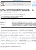 Cover page: Distribution and origination of zinc contamination in newly reclaimed heterogeneous dredger fills: Field investigation and numerical simulation