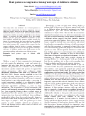 Cover page: Head gestures as congruent or incongruent signs of children’s attitudes