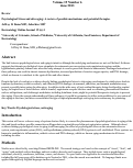 Cover page: Psychological Stress and skin aging: A review of possible mechanisms and potential therapies