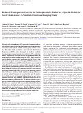 Cover page: Reduced Frontoparietal Activity in Schizophrenia Is Linked to a Specific Deficit in Goal Maintenance: A Multisite Functional Imaging Study