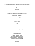 Cover page: An Extensible Architecture for Distributed Heterogeneous Processing