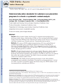 Cover page: State-Level Education Standards for Substance Use Prevention Programs in Schools: A Systematic Content Analysis