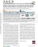 Cover page: Indolo[2,3‑b]quinoxaline as a Low Reduction Potential and High Stability Anolyte Scaffold for Nonaqueous Redox Flow Batteries