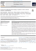 Cover page: Tau PET and multimodal brain imaging in patients at risk for chronic traumatic encephalopathy.