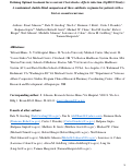 Cover page: Defining optimal treatment for recurrent Clostridioides difficile infection (OpTION study): A randomized, double-blind comparison of three antibiotic regimens for patients with a first or second recurrence